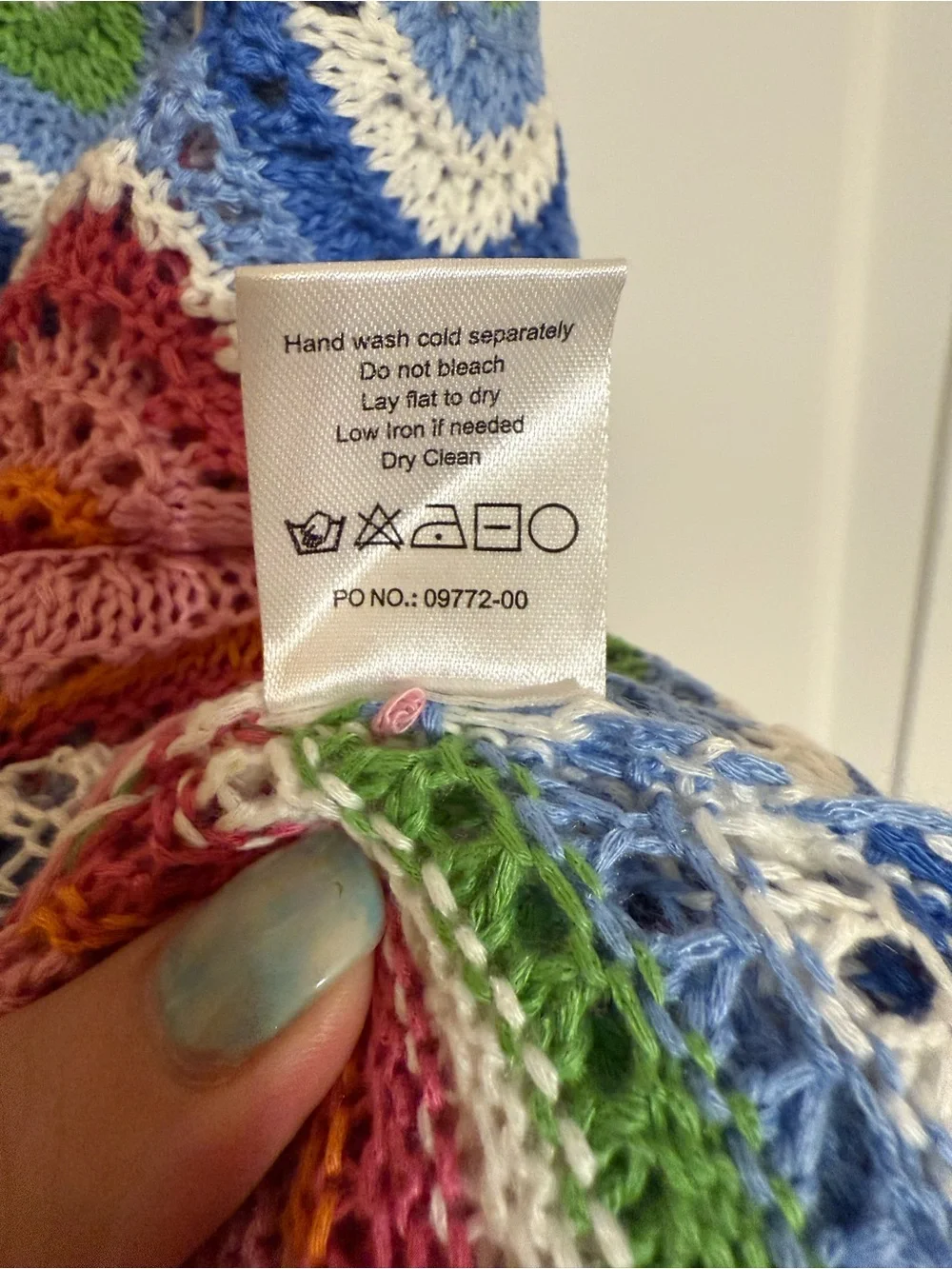 Show Me Your Mumu Sweeney Chevron Crochet Coverup